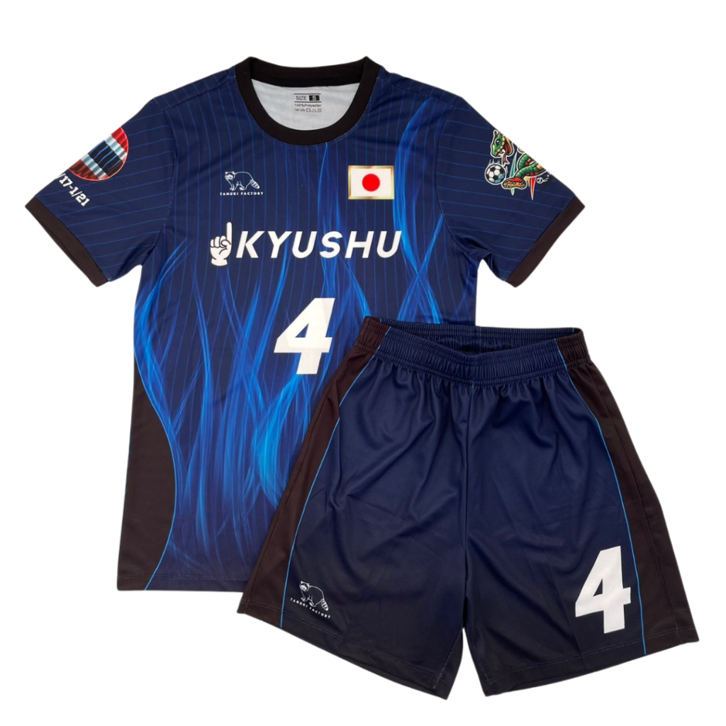 サッカーユニフォームオーダー事例