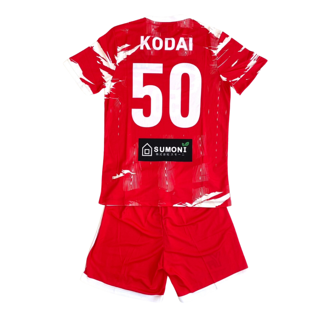 サッカーユニフォームオーダー事例