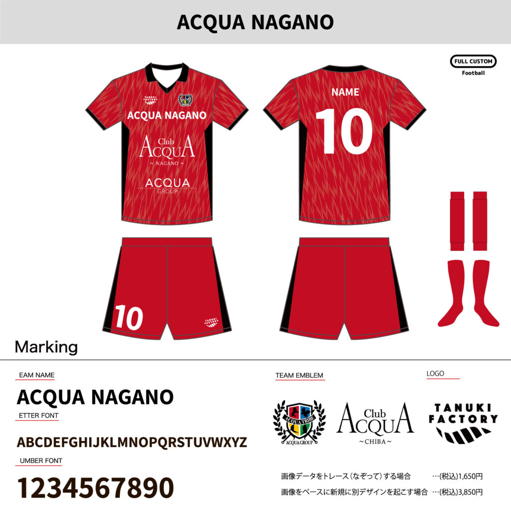 バレーボールユニフォームオーダー事例