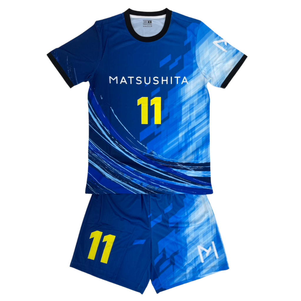 サッカーユニフォームオーダー事例