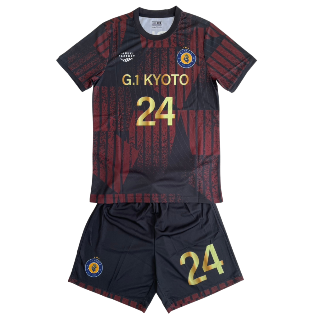 サッカーユニフォームオーダー事例