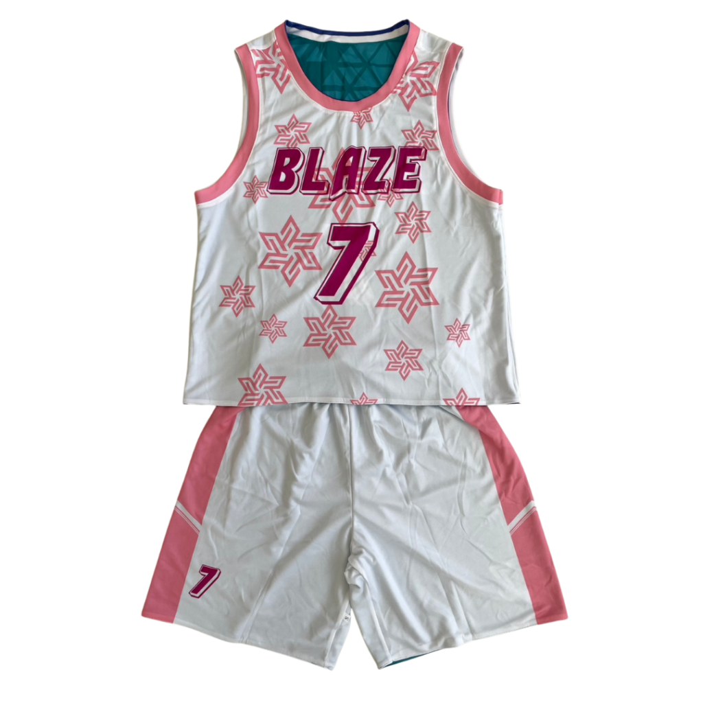 バスケットボールリバーシブルオーダー事例