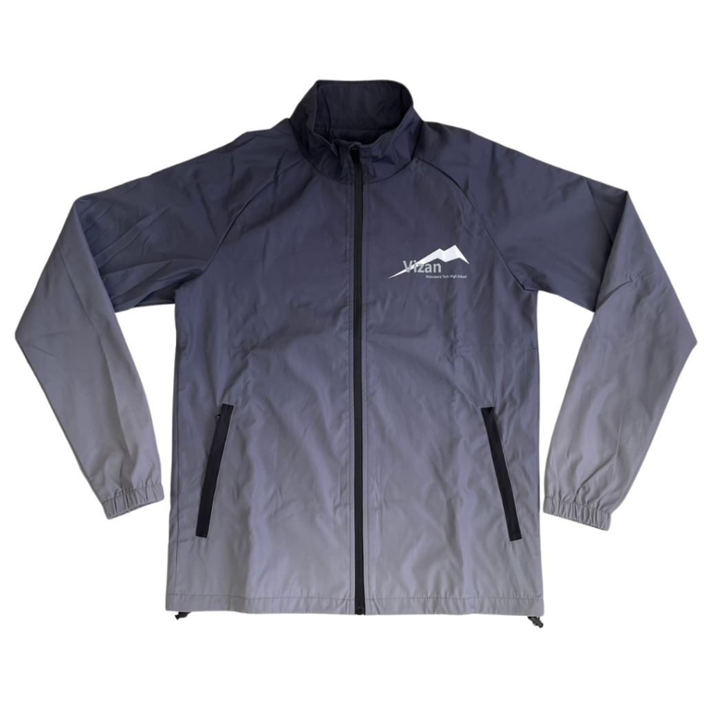 射撃ウィンドブレーカーオーダー事例