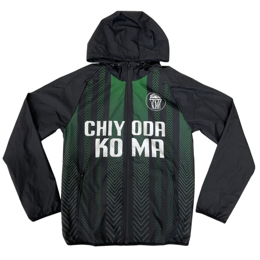 バスケットボールウィンドブレーカーオーダー事例