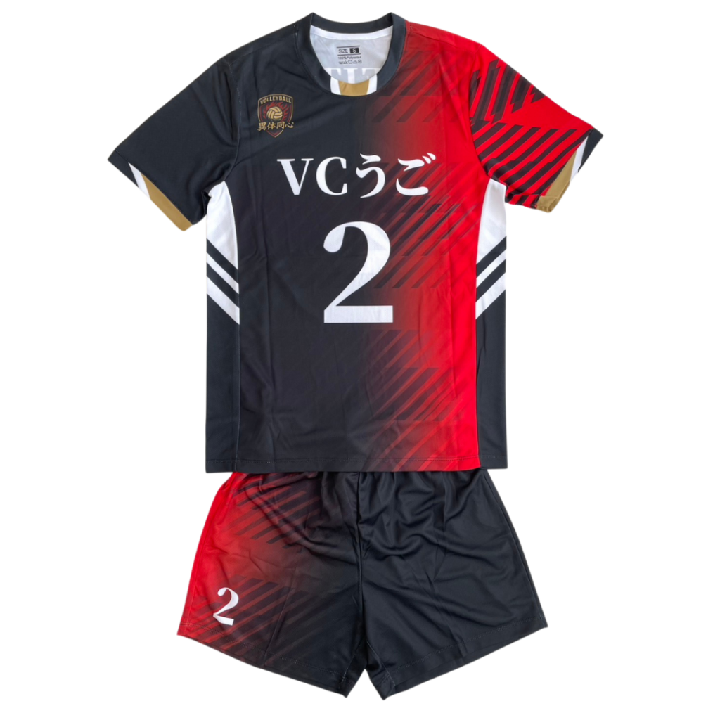バレーボールユニフォームオーダー事例