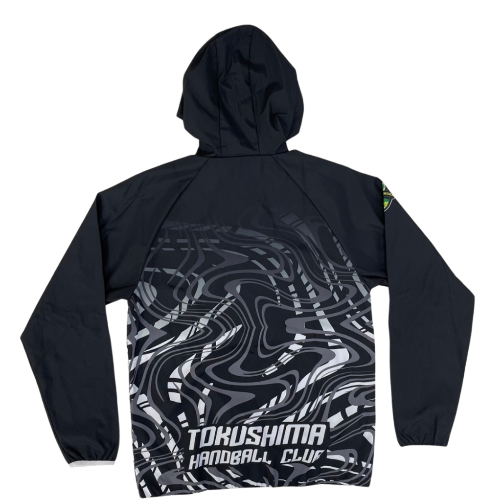 ハンドボールウィンドブレーカーオーダー事例