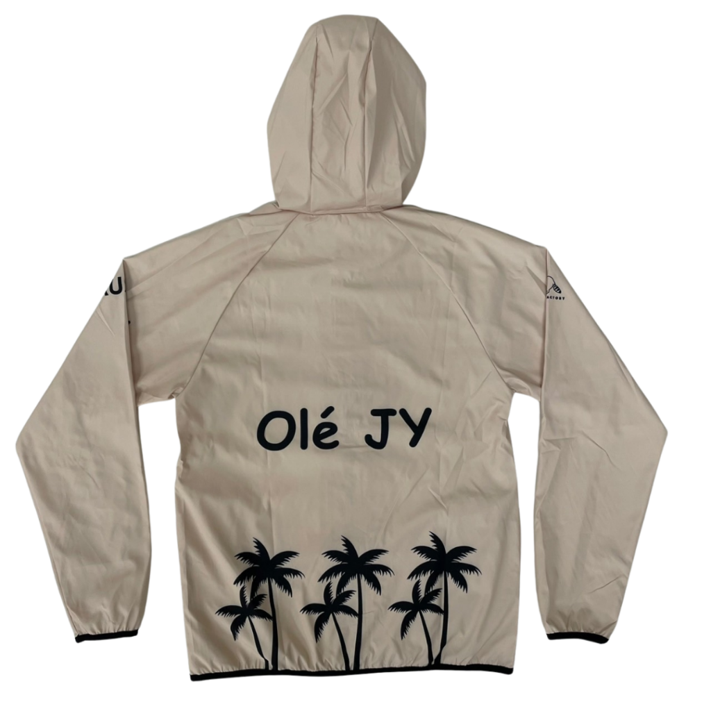 サッカーウィンドブレーカーオーダー事例