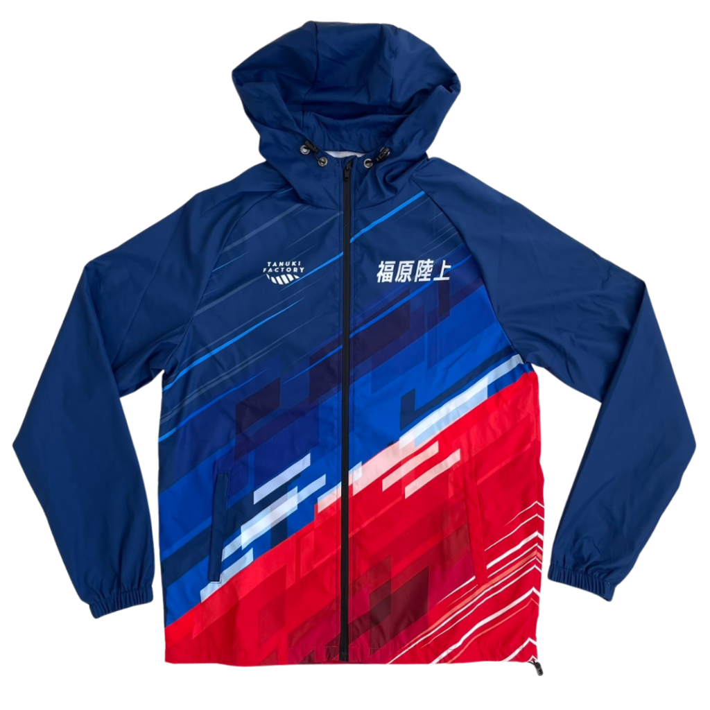 陸上ウィンドブレーカーオーダー事例