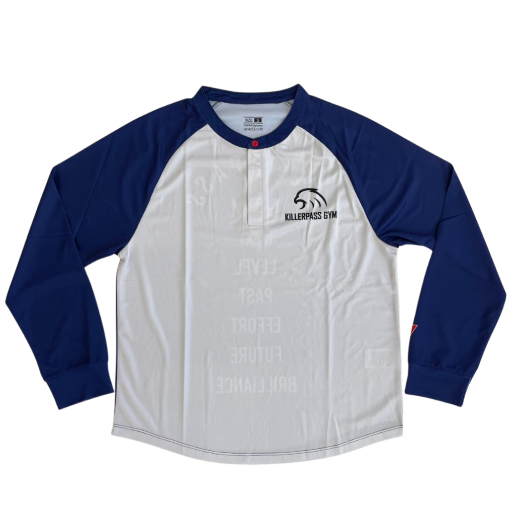 バスケットボールロングスリーブTシャツオーダー事例