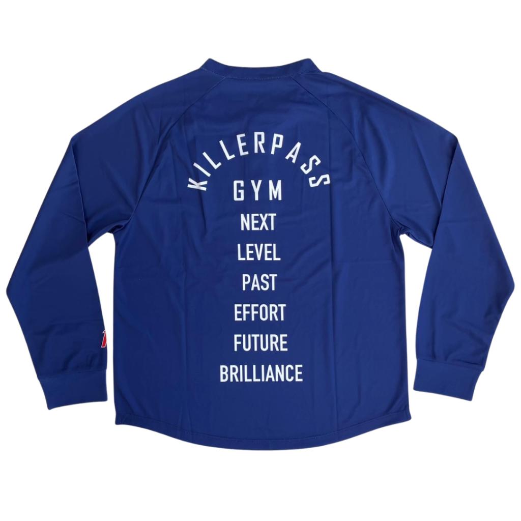 バスケットボールロングスリーブTシャツオーダー事例