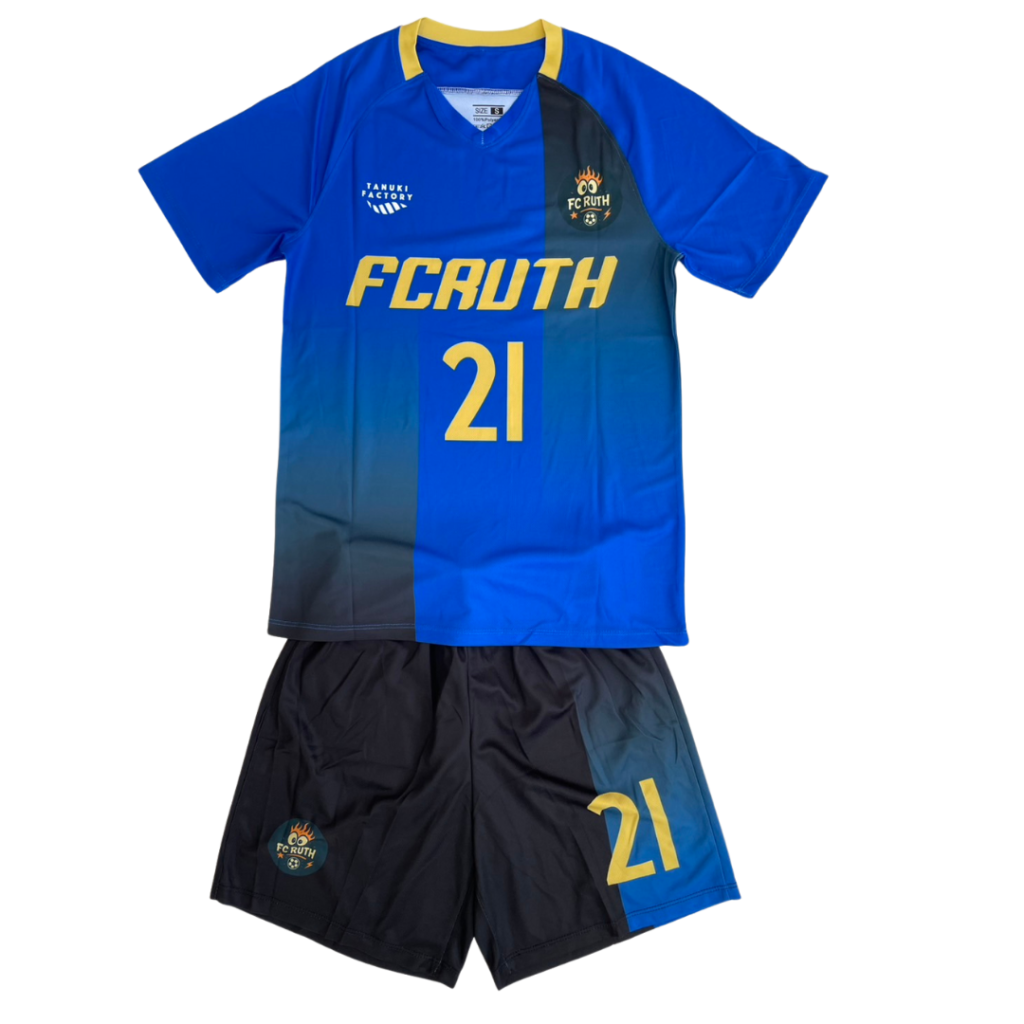 サッカーユニフォームオーダー事例