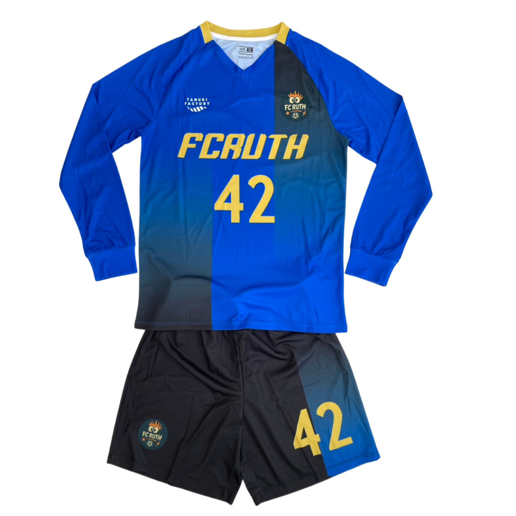 サッカーユニフォームオーダー事例